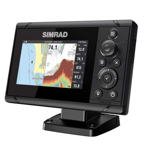 Simrad Qualifies for Free Shipping Simrad Cruise 5 US Coastal with 83/200 TM Transducer #000-14995-001