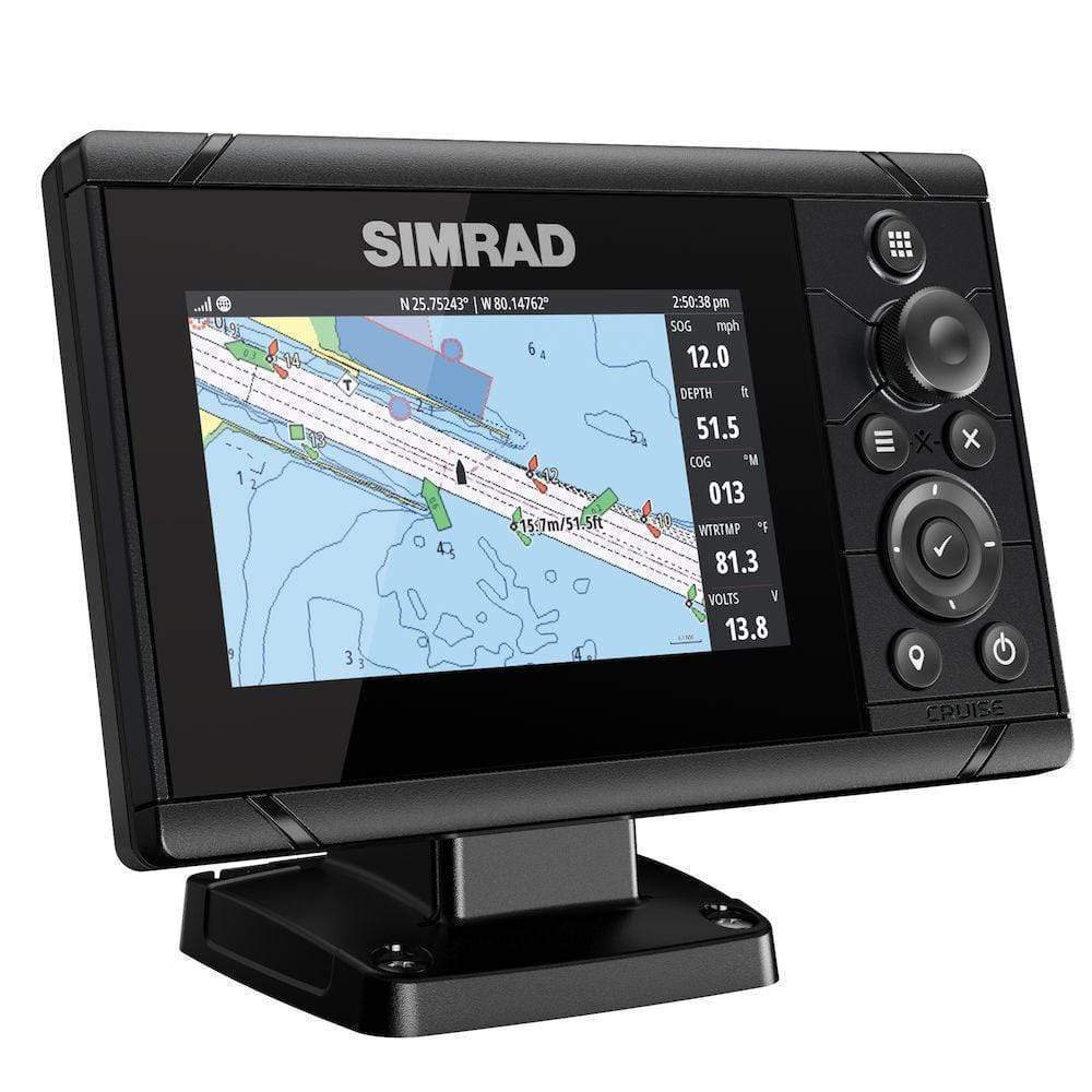 Simrad Qualifies for Free Shipping Simrad Cruise 5 US Coastal with 83/200 TM Transducer #000-14995-001