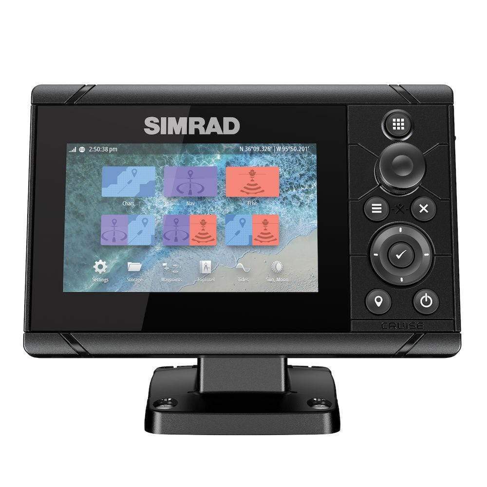 Simrad Qualifies for Free Shipping Simrad Cruise 5 US Coastal with 83/200 TM Transducer #000-14995-001