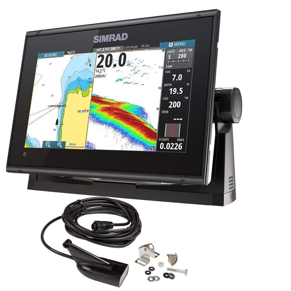 Simrad Qualifies for Free Shipping Simrad GO9 XSE 9" Plotter HDI Transducer C-Map Discover microSD #000-13211-002