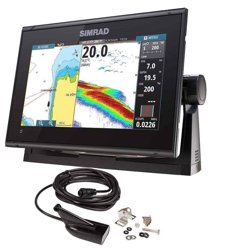 Simrad Qualifies for Free Shipping Simrad Go9 XSE with Med/Hi Downscan Transducer T/M #000-13211-001