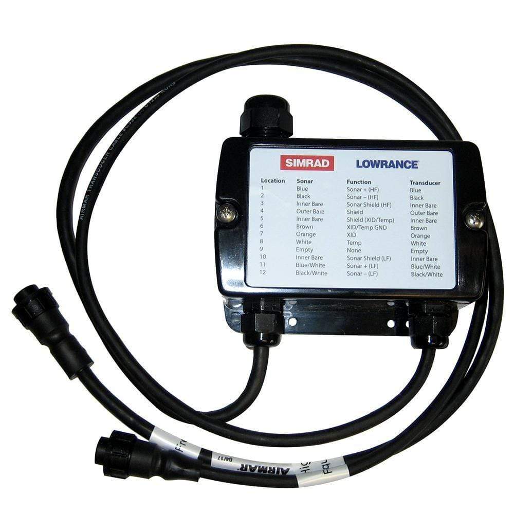 Simrad Qualifies for Free Shipping Simrad Junction Box with Pigtails for CHIRP #000-13262-001
