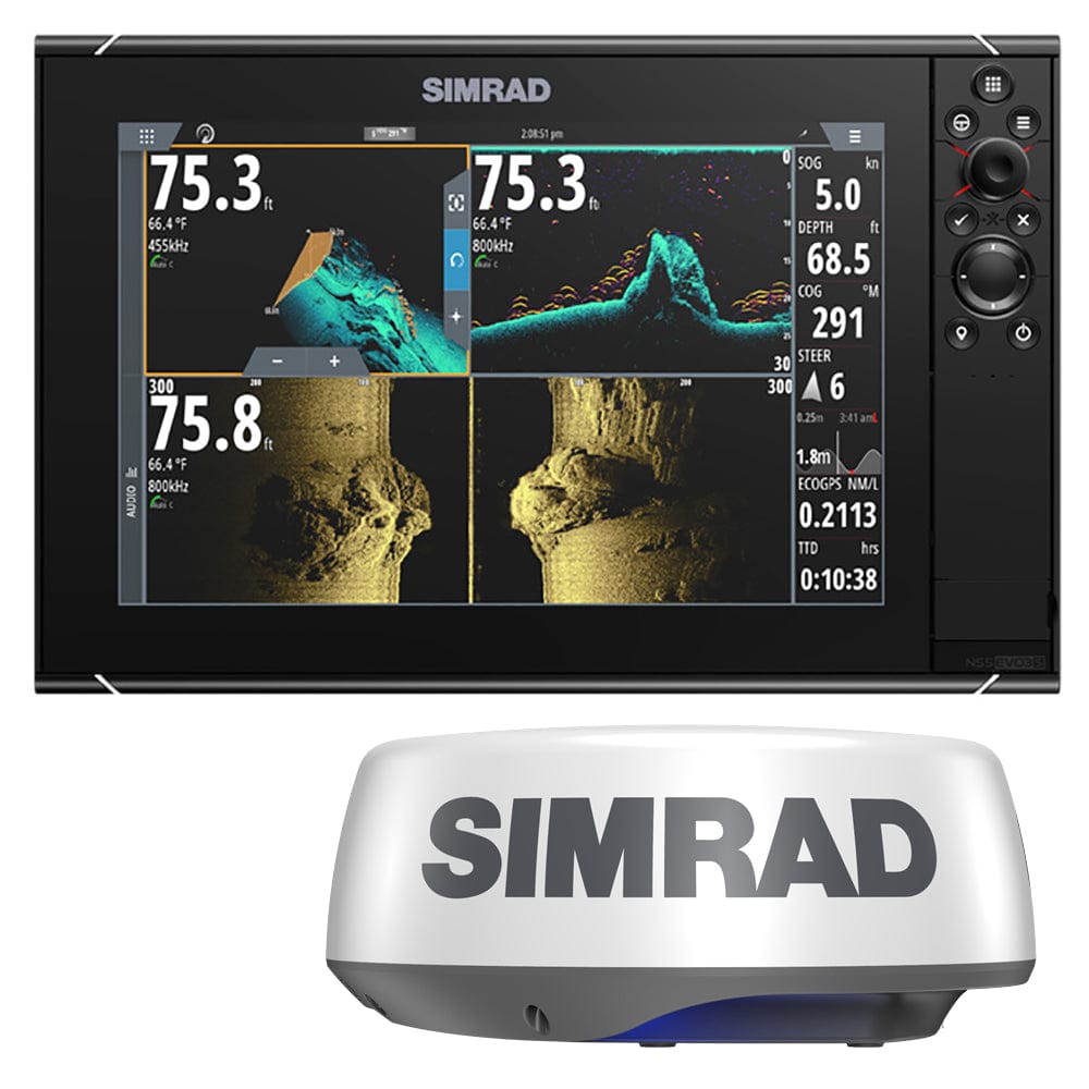 Simrad Not Qualified for Free Shipping Simrad NSS12 Evo3s Combo Radar Bundle Halo20+ #000-15555-002