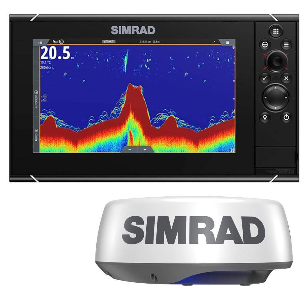 Simrad Not Qualified for Free Shipping Simrad NSS9 Evo3s Combo Radar Bundle Halo20+ #000-15554-001