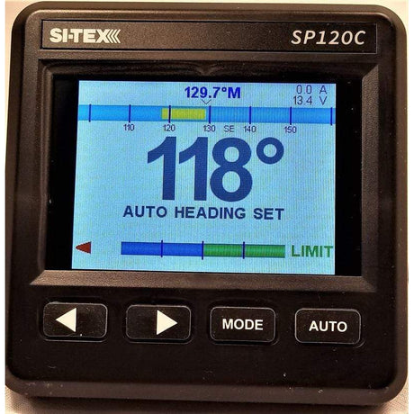 SI-TEX Qualifies for Free Shipping Sitex SP120 Color System with Rudder Feedback no Drive Unit #SP120C-RF-1