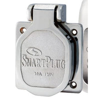 SmartPlug Qualifies for Free Shipping SmartPlug 30a 125v Dock & Lift Kit SS Inlet 25' White Cord #BLFT30ASSYNTW