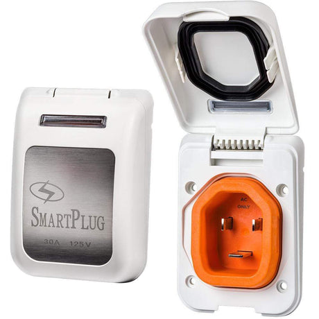 SmartPlug Qualifies for Free Shipping SmartPlug 30a Non-Metallic Inlet White #BM30PW