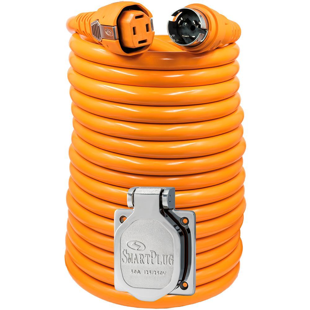 SmartPlug Qualifies for Free Shipping Smartplug 50a 50'Cordset Dual Conf SS Inlet #C50504BM50S