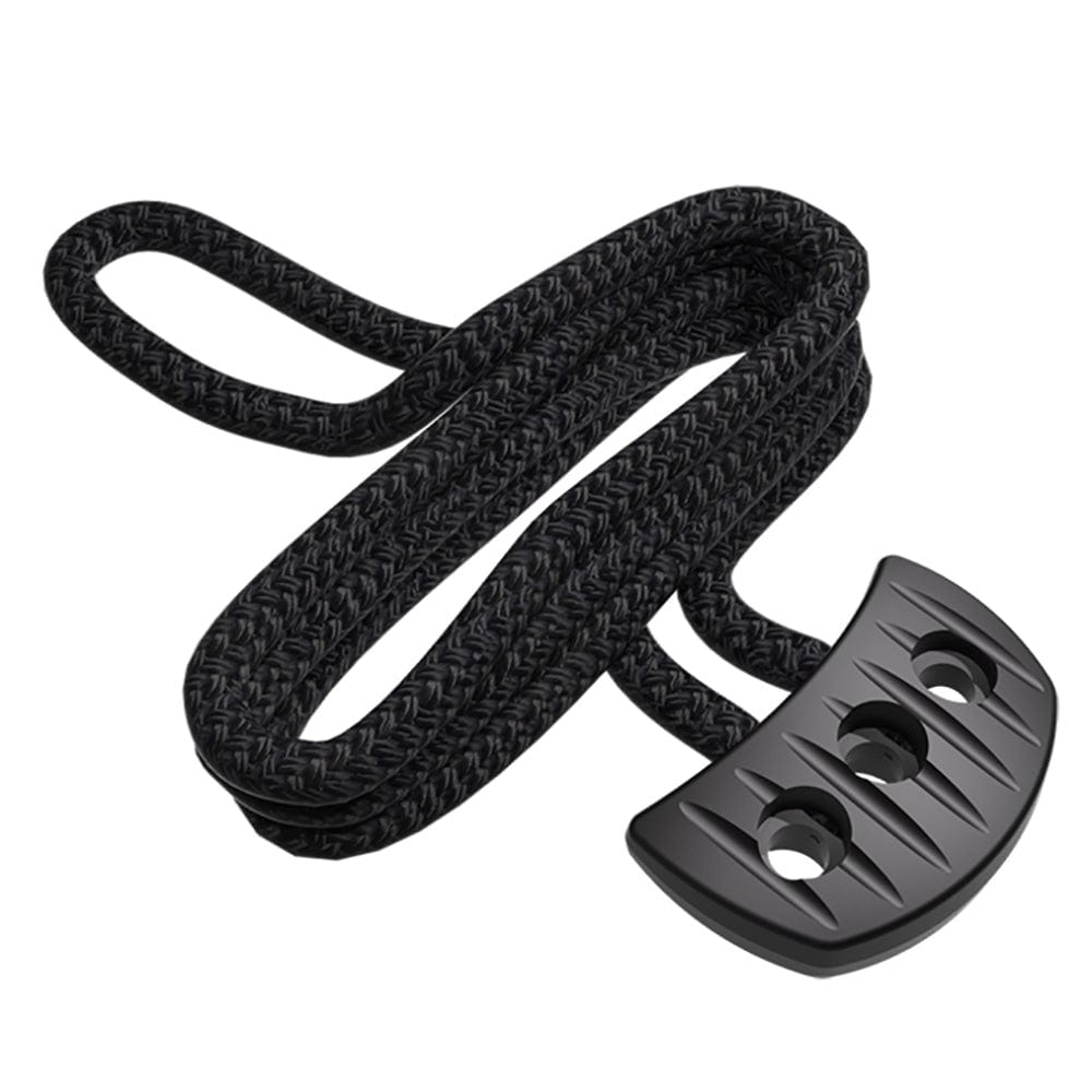 The Snubber Qualifies for Free Shipping Snubber Pull with Rope Tar Black #S61390