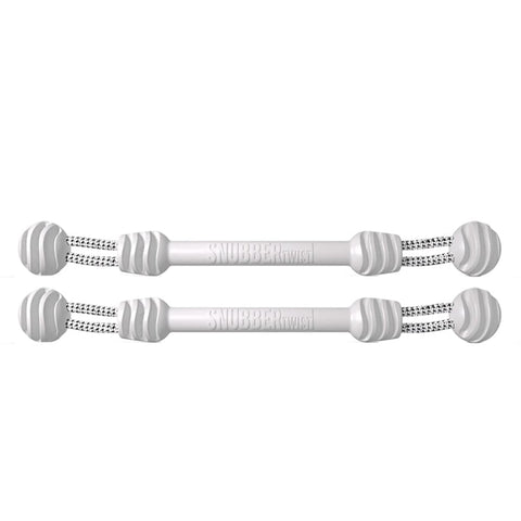 The Snubber Qualifies for Free Shipping Snubber Twist Cumulus White Pair #S61208