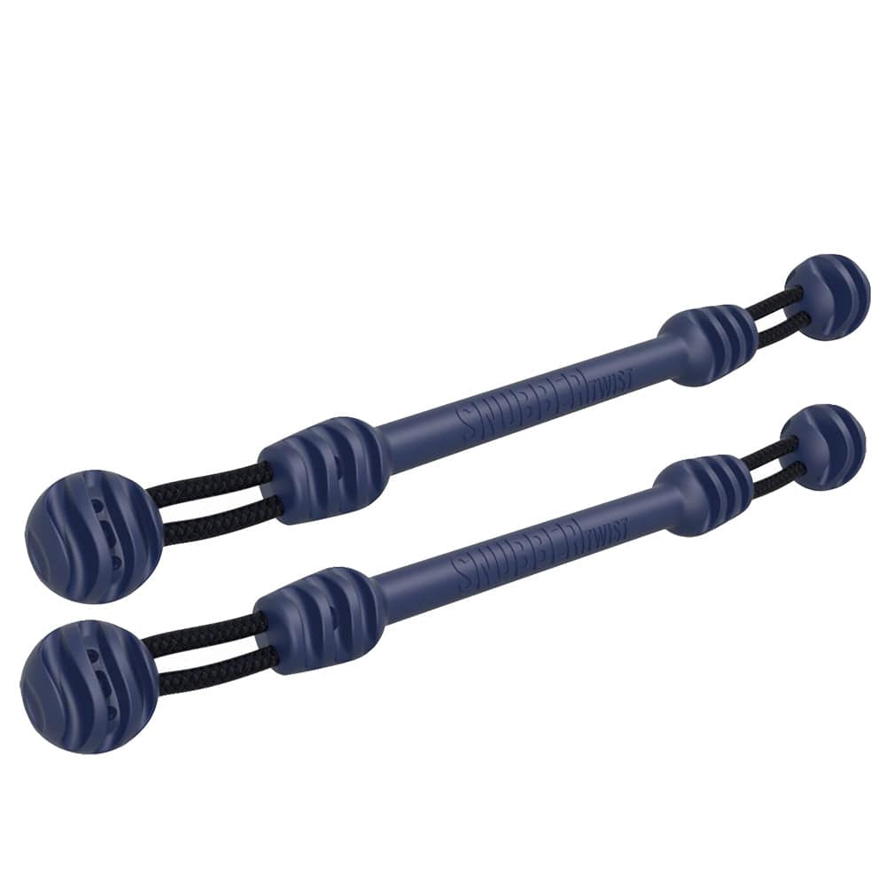 The Snubber Qualifies for Free Shipping Snubber Twist Navy Blue Pair #S61200