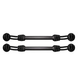 The Snubber Qualifies for Free Shipping Snubber Twist Tar Black Pair #S61202