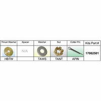 Solas Qualifies for Free Shipping Solas HB-PKT Honda Kit Assembly 25-30HP #17062501