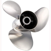Solas Prop 3-Blade Stainless Propeller E series Rubex NS3 #9531-143-17