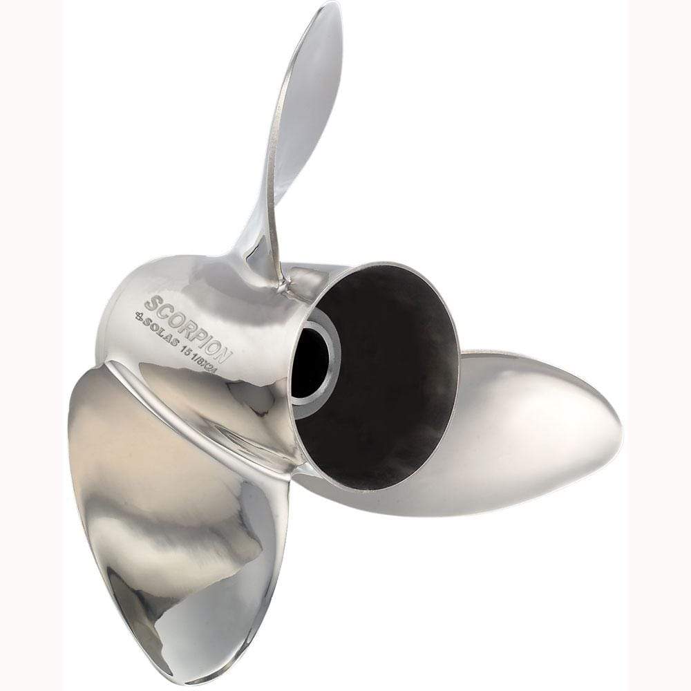 Solas Qualifies for Free Shipping Solas Prop 3-Blade Stainless Propeller E series Rubex S3 #9561-151-25