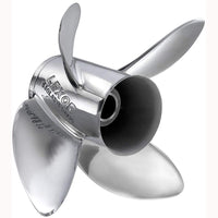 Solas Prop 4-Blade Stainless Propeller E series Rubex L4 LH #9574-153-20