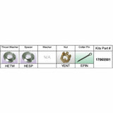 Solas Qualifies for Free Shipping Solas Prop HE-PKT Honda Kit Assembly 115-225HP #17065501