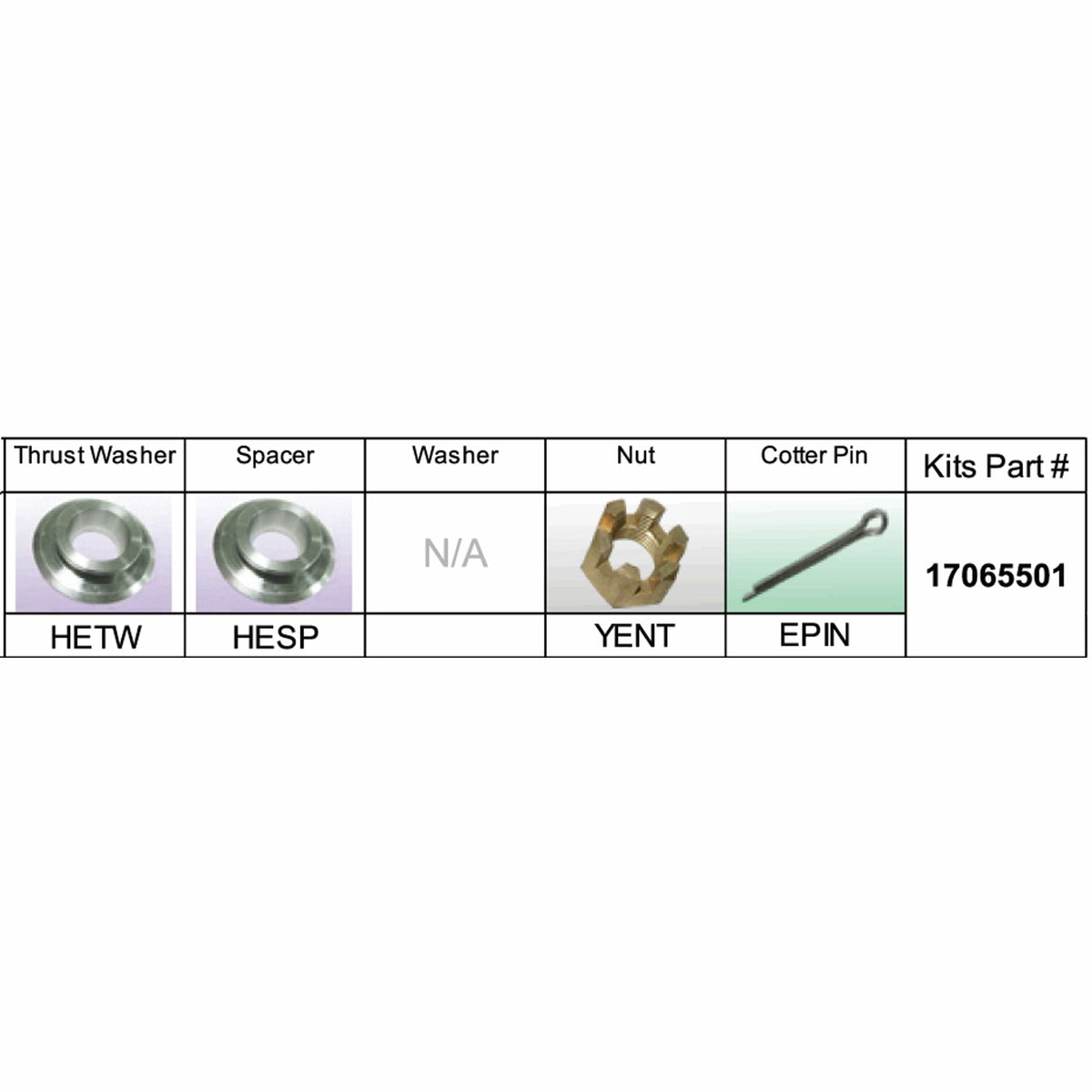 Solas Qualifies for Free Shipping Solas Prop HE-PKT Honda Kit Assembly 115-225HP #17065501