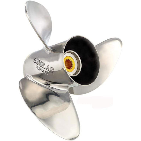 Solas Qualifies for Free Shipping Solas Prop HR Titan E3 Johnson/Evrd/BRP/Cobra SS V6/GC 16 #2551-148-16