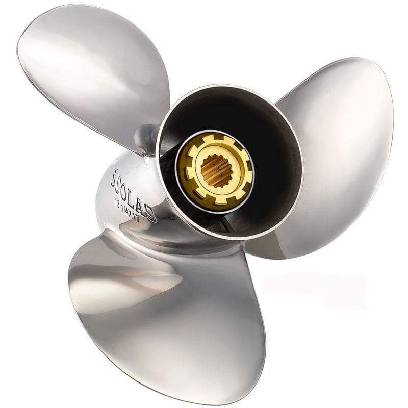 Solas Qualifies for Free Shipping Solas Prop New Saturn D3 Yam/Tohatsu/Niss SS 60-130HP 11 #3431-140-11