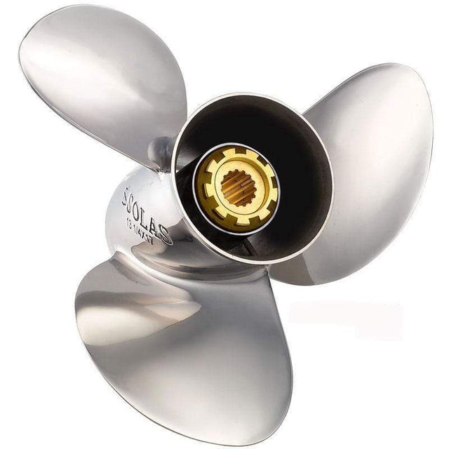 Solas Qualifies for Free Shipping Solas Prop New Saturn Johnson/Evrd/BRP/Cobra SS V4/GC 19 #2431-130-19