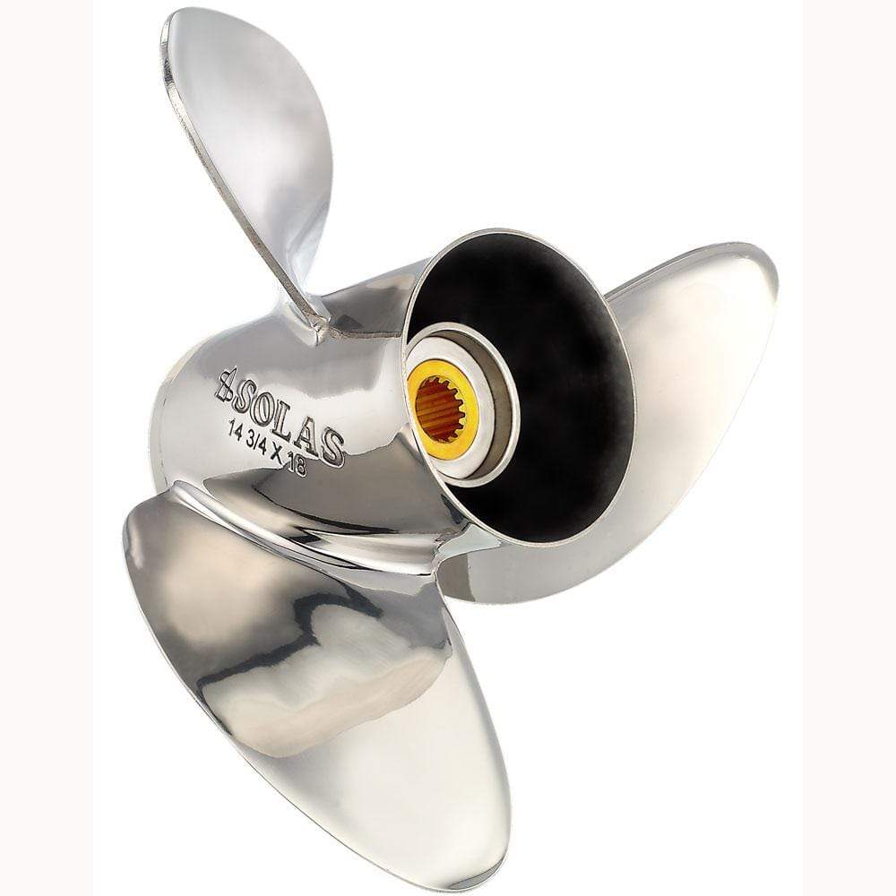 Solas Qualifies for Free Shipping Solas Rubex Prop 3-Blade SS HR3 24p #9552-140-24