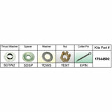 Solas Qualifies for Free Shipping Solas SD-PKT-2 Suzuki Kit Assembly DF140 #17044502