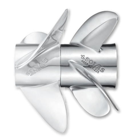 Solas Qualifies for Free Shipping Solas Suzuki Dual Prop SS 25.5 Rear #4653-141-255