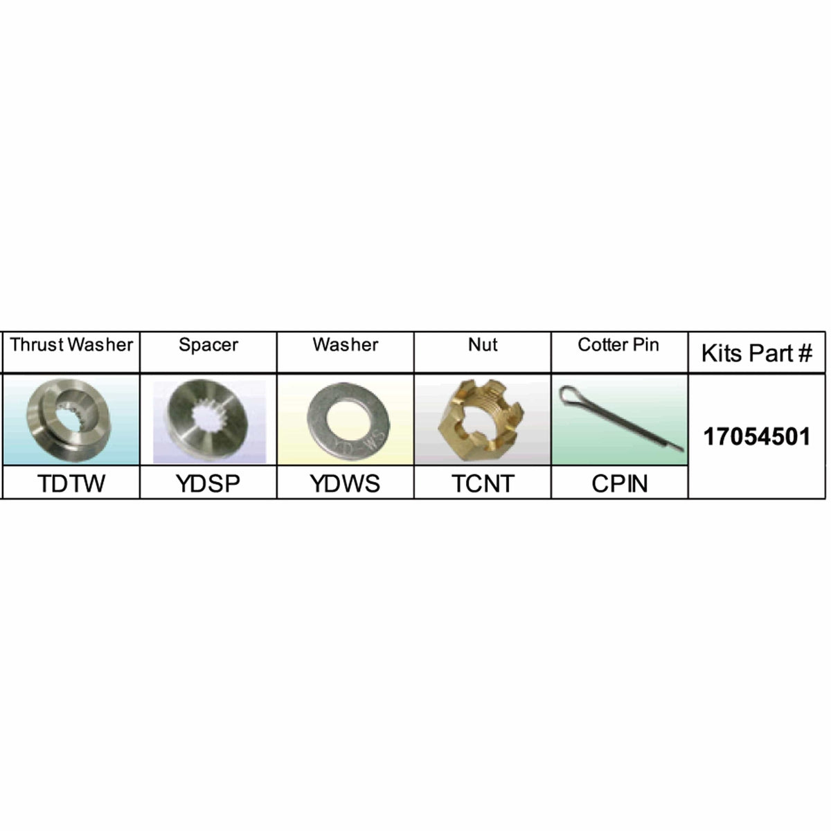 Solas Qualifies for Free Shipping Solas TD-PKT Tohatsu/Nissan Kit Assembly 60-140HP #17054501