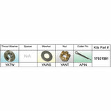Solas Qualifies for Free Shipping Solas YA-PKT Yamaha Kit Assembly 9.9-15HP #17031501