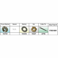 Solas Qualifies for Free Shipping Solas YA-PKT Yamaha Kit Assembly 9.9-15HP #17031501