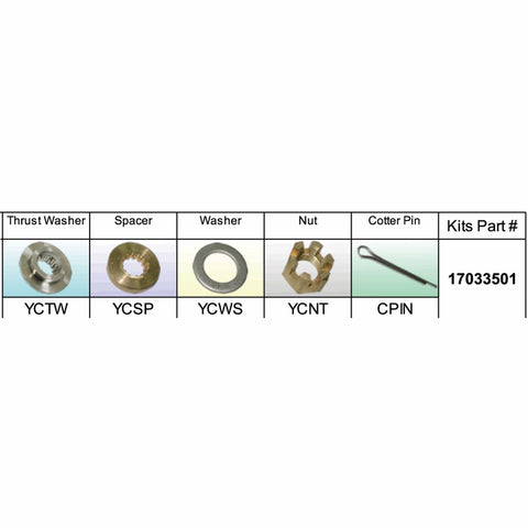 Solas Qualifies for Free Shipping Solas YC-PKT Yamaha Kit Assembly 40-60HP #17033501