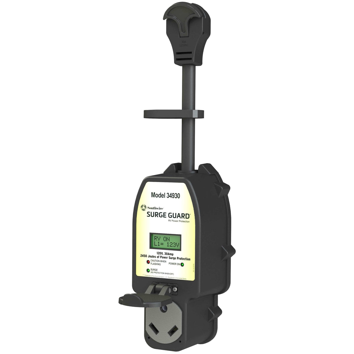 Southwire Qualifies for Free Shipping Southwire 30a Portable Surge Guard with LCD Display #34930