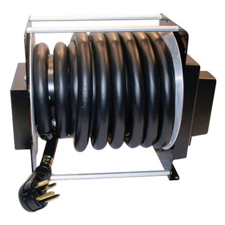 Southwire Not Qualified for Free Shipping Southwire 50a Low Profile Cord Reel with 33' Power #RL54331LMK