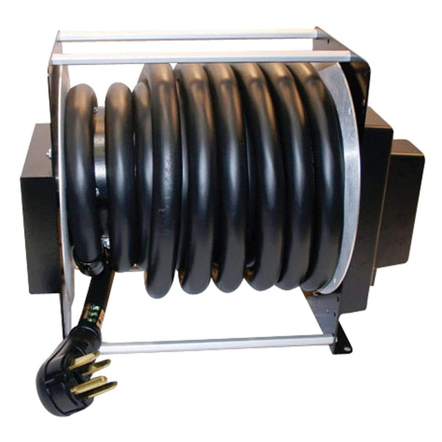 Southwire Not Qualified for Free Shipping Southwire 50a Low Profile Cord Reel with 33' Power #RL54331LMK