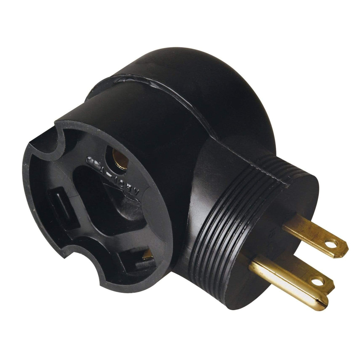 Southwire Qualifies for Free Shipping Southwire Surge Guard Molded Adapter 15a to 30a 90-Degree #09524