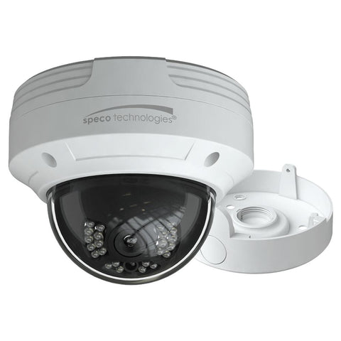 Speco 2mp HD-TVi Dome Camera 2.8mm Lens White Housing #VLDT5W