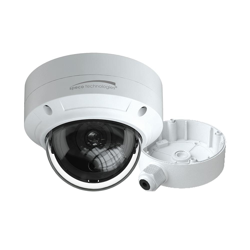 Speco 4mp H.265 AI Dome IP Camera with IR 2.8mm Fixed Lens #O4D6