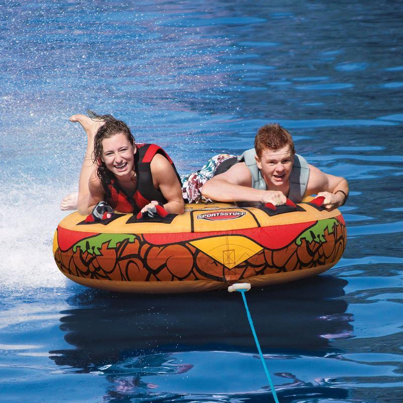 Sportsstuff Qualifies for Free Shipping Sportsstuff Towable Cheeseburger 2-Person #53-3050
