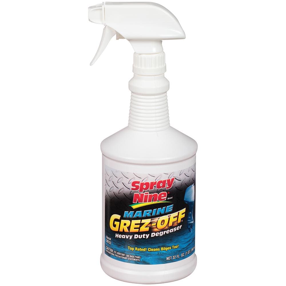 Spray Nine Not Qualified for Free Shipping Spray Nine Grez-Off Marine HD Degreaser 32 oz 12-pk #30232-12PACK
