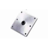 Springfield Base 7" x 7" Satin Finish Aluminum #1620016