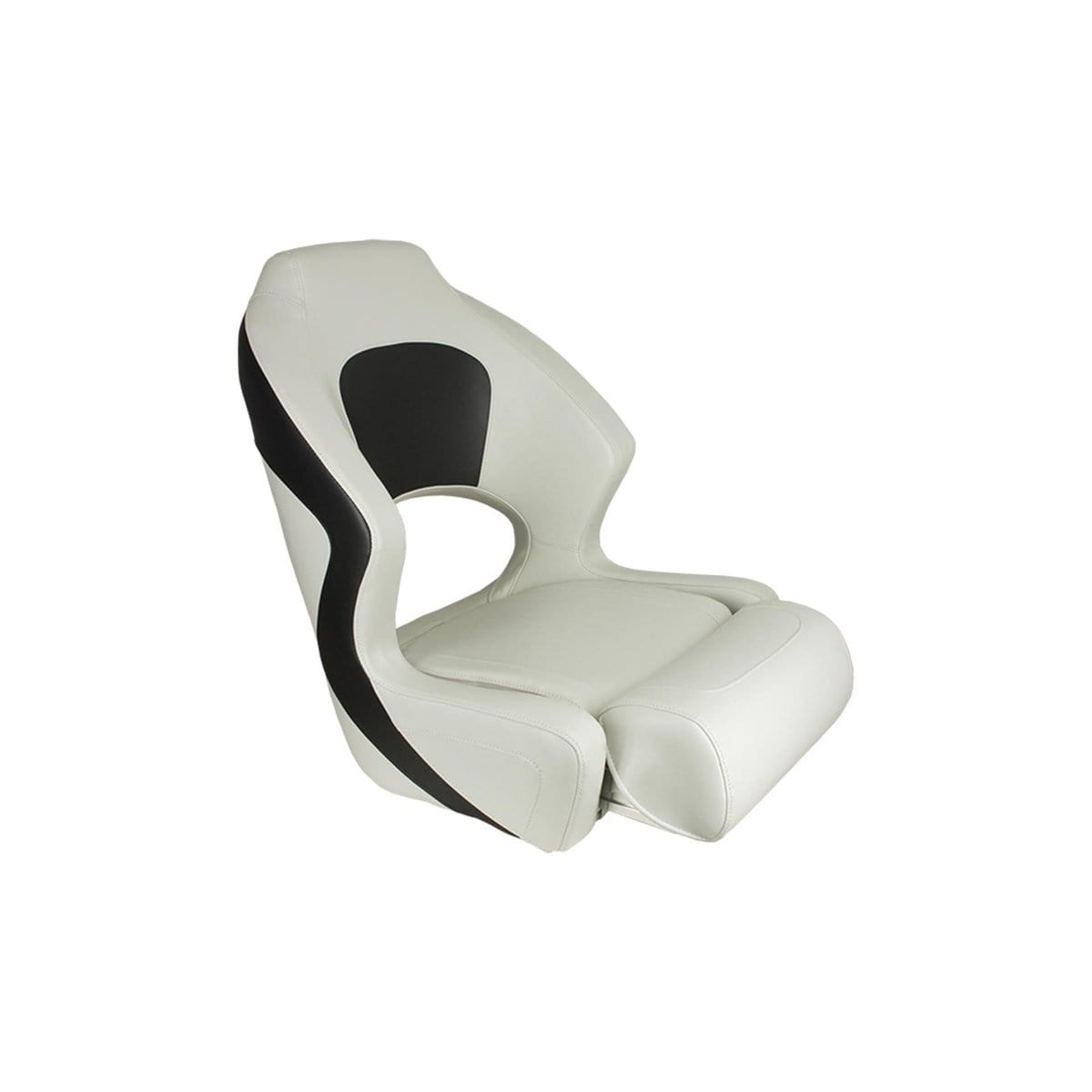 Springfield Oversized - Not Qualified for Free Shipping Springfield Bucket Chair White with Charoal #1043253
