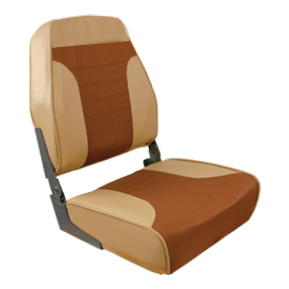 Springfield Qualifies for Free Shipping Springfield Economy High-Back Folding Seat Sand/Brown #1040668