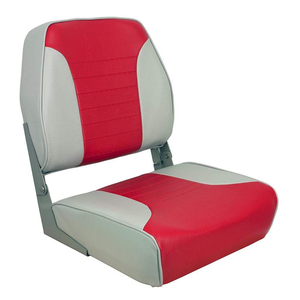 Springfield Qualifies for Free Shipping Springfield Economy Multi Color Folding Seat Grey/Red #1040655