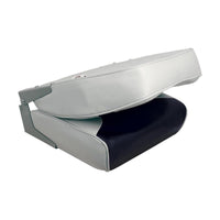 Springfield Qualifies for Free Shipping Springfield Economy Seat High-Back Gray/Blue #1040661