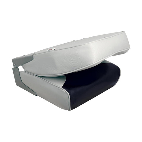 Springfield Qualifies for Free Shipping Springfield Economy Seat High-Back Gray/Blue #1040661