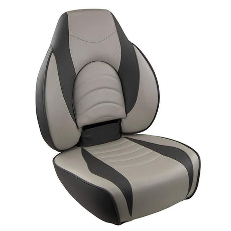Springfield Qualifies for Free Shipping Springfield Fish Pro 1 Charcoal/Gray Fold-Down Seat #1041634-1