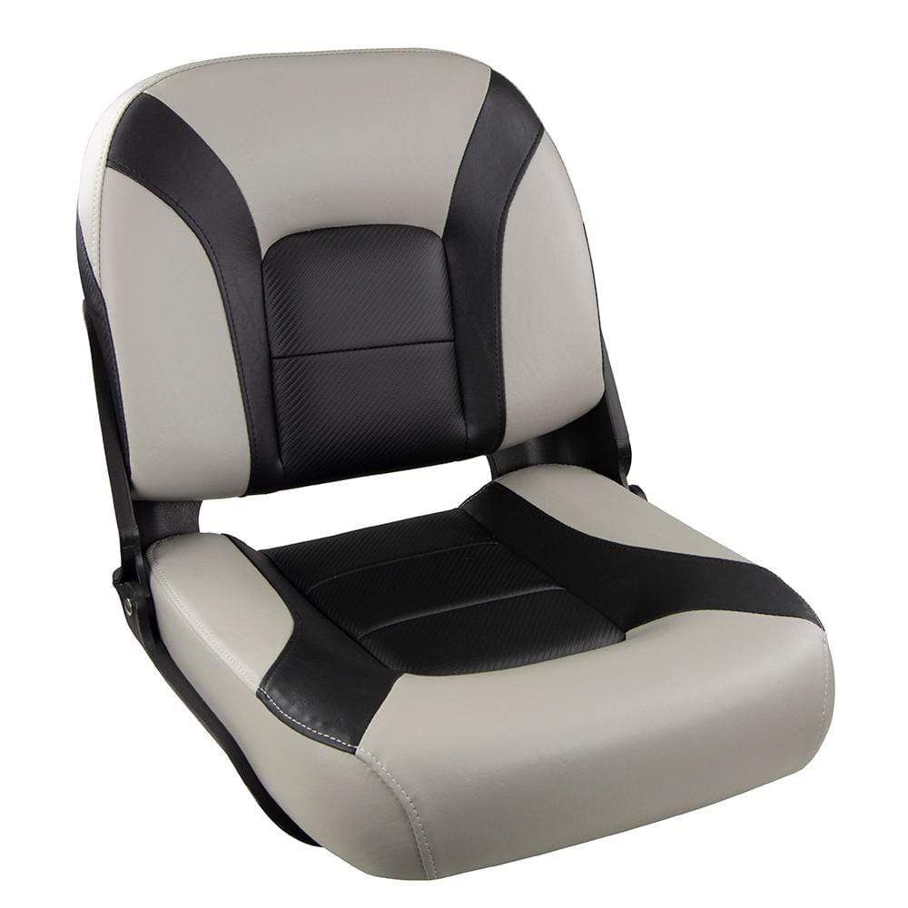 Springfield Qualifies for Free Shipping Springfield Skipper Premium L/B Folding Seat Gray/Black #1061077-1