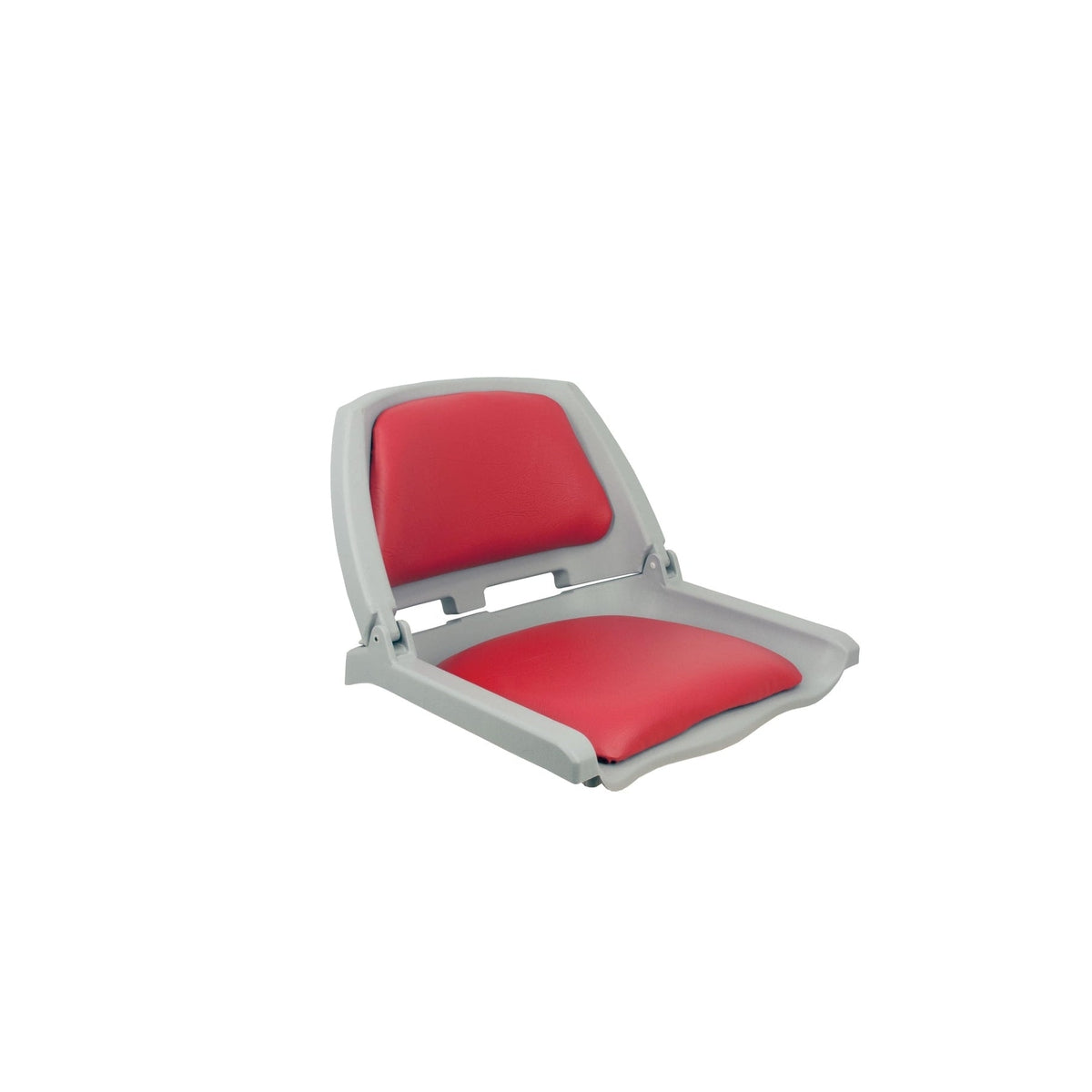 Springfield Not Qualified for Free Shipping Springfield Traveler Folding Seat Gray with Red Cushion #1061114-C