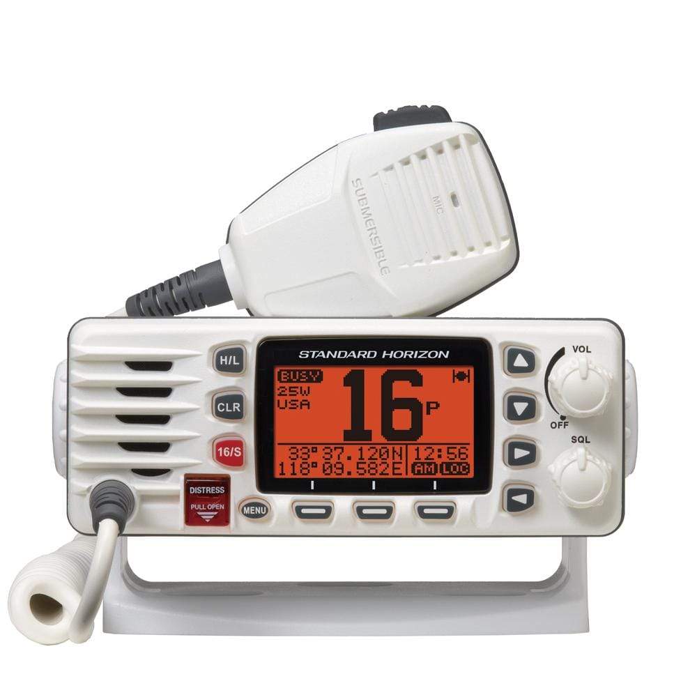 Standard Horizon Qualifies for Free Shipping Standard 25w Ultra Compact Fixed-Mount VHF White #GX1300W